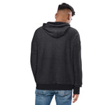 Unisex sueded fleece hoodie