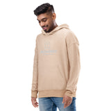 Unisex sueded fleece hoodie