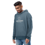 Unisex sueded fleece hoodie